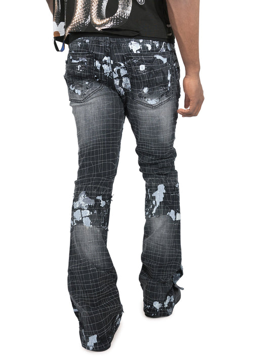 TEEK - Jeans | F1733 Amoto Stacked - Black JEANS TEEK MJ