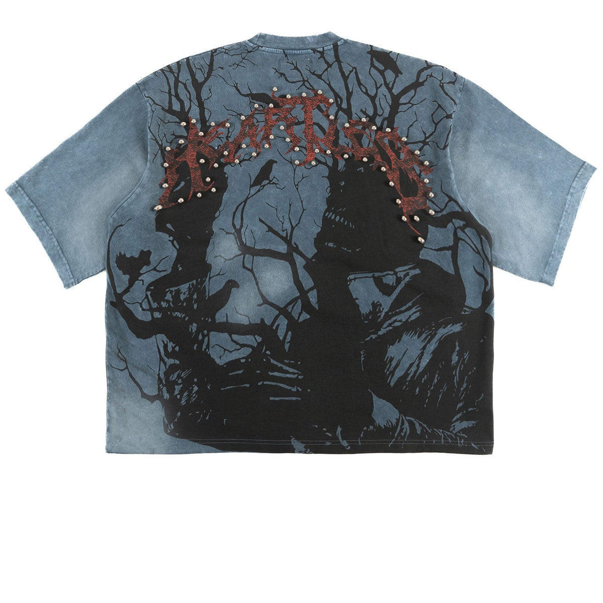 TEEK - Tee | F179 Heartless Cropped - Blue TOPS TEEK MJ
