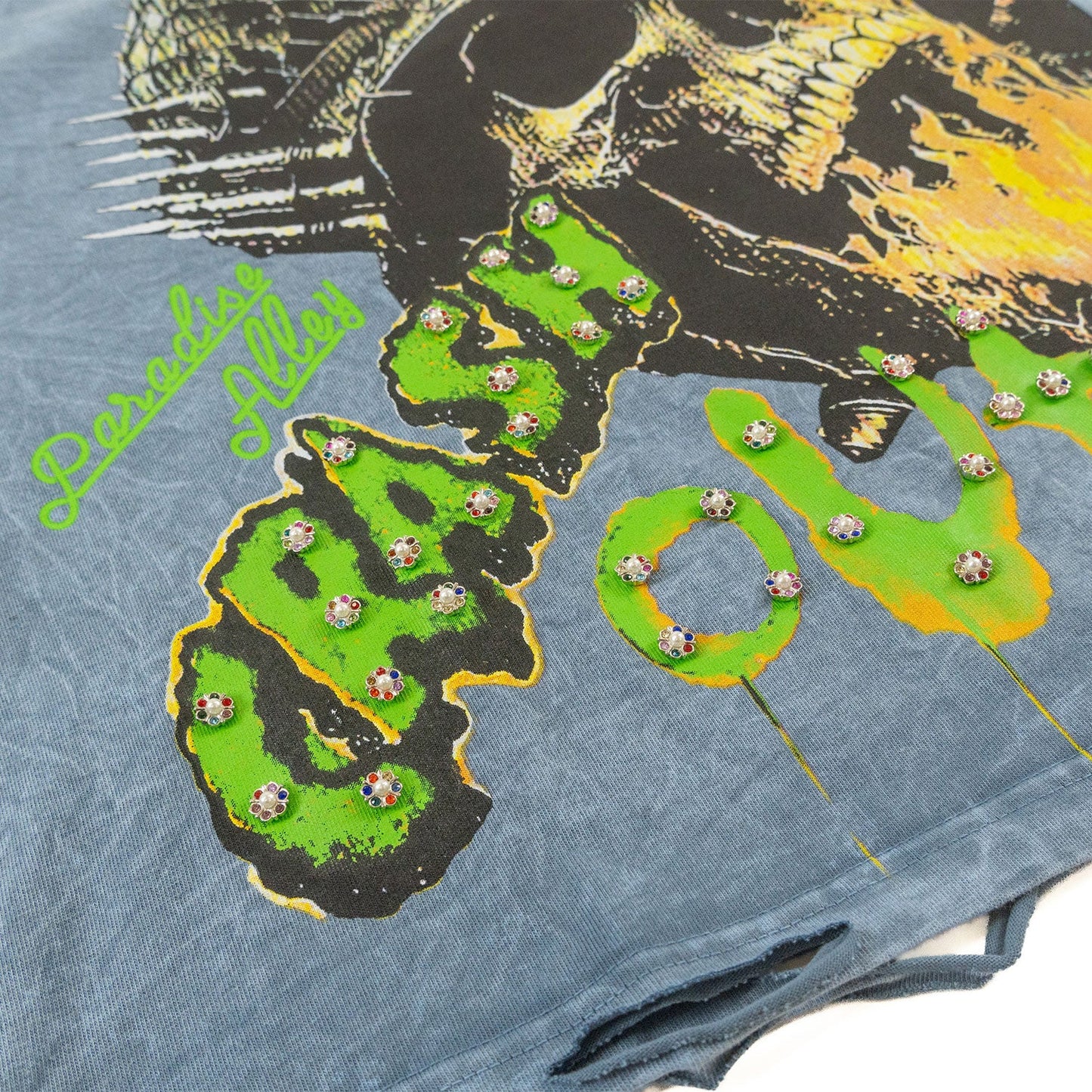 TEEK - F180 Crash Out Tee - Blue TOPS TEEK MJ