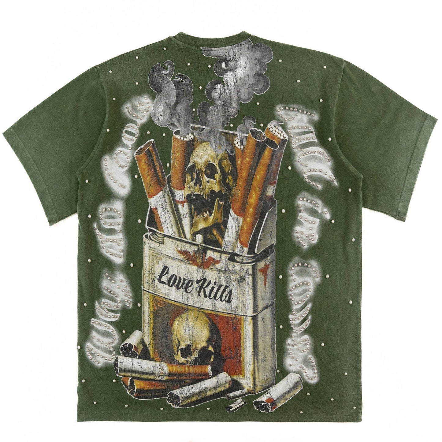 TEEK - Tee | F189 Love Kills 25' - Olive TOPS TEEK MJ