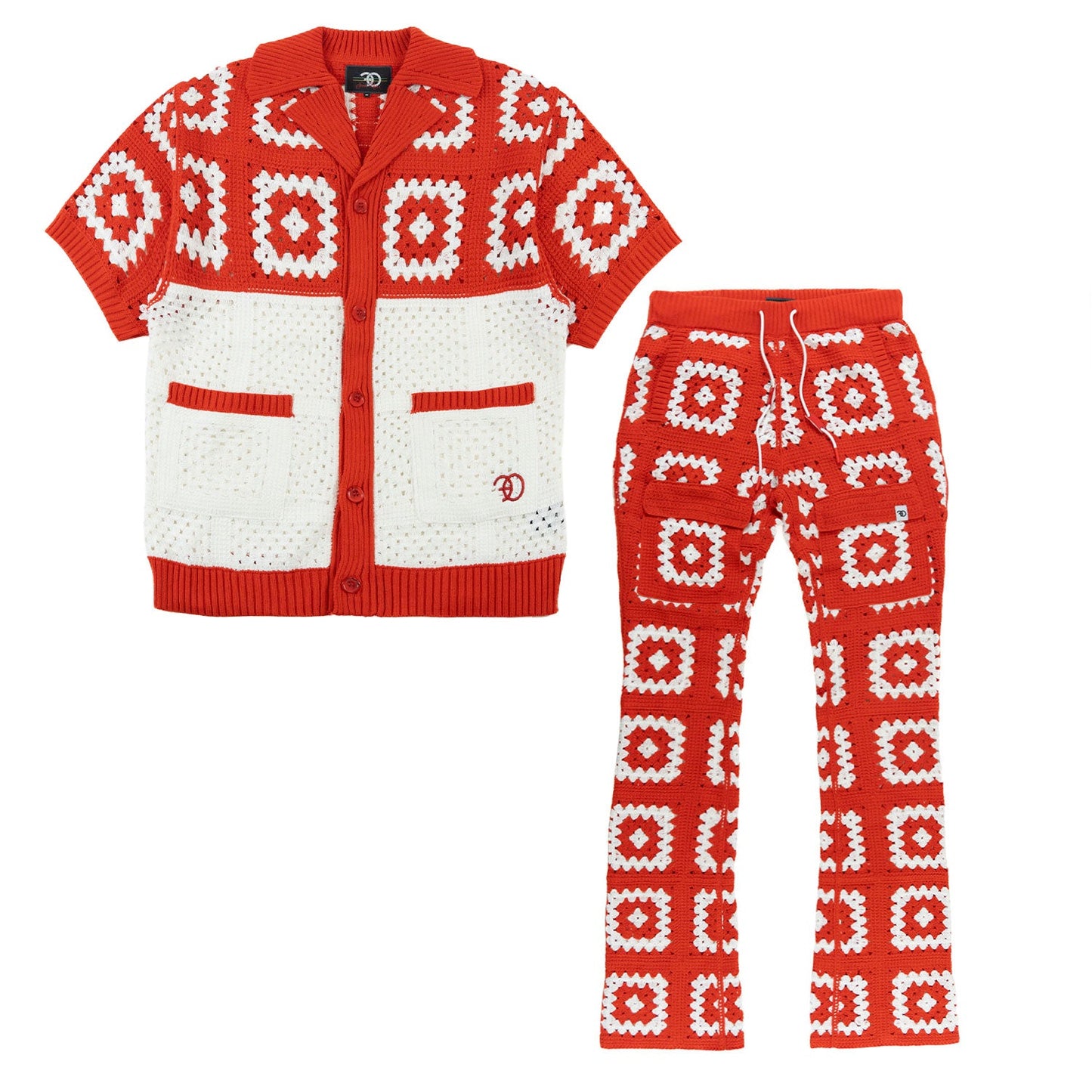 TEEK - F342 Nuevo Riche Shirt - Red TOPS TEEK MJ