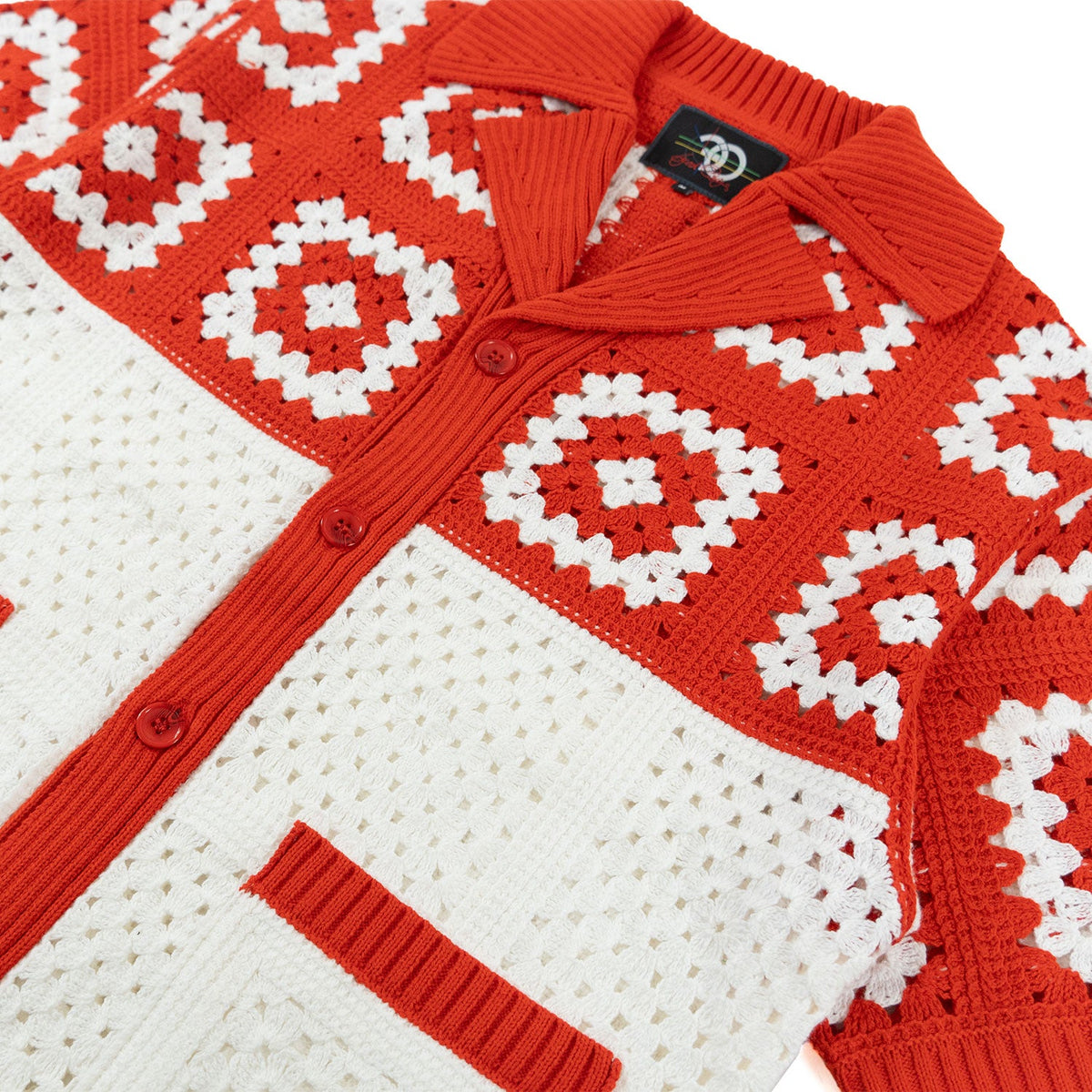 TEEK - F342 Nuevo Riche Shirt - Red TOPS TEEK MJ