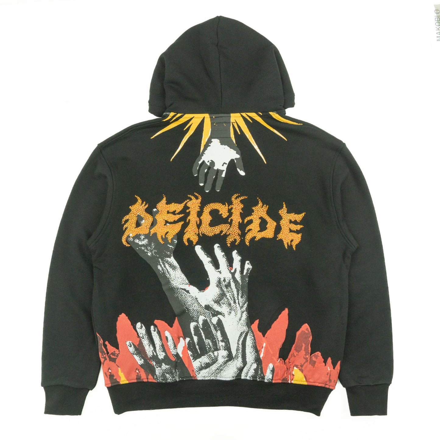 TEEK - Fleece Hoodie | F4171 Heaven Pull Over - Black TOPS TEEK MJ