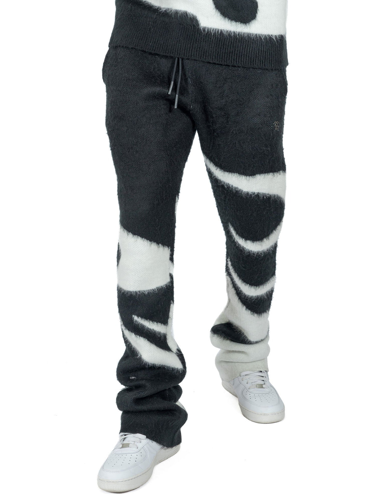 TEEK - F4440 Bando Brushed Knit Set - Black SET TEEK MJ