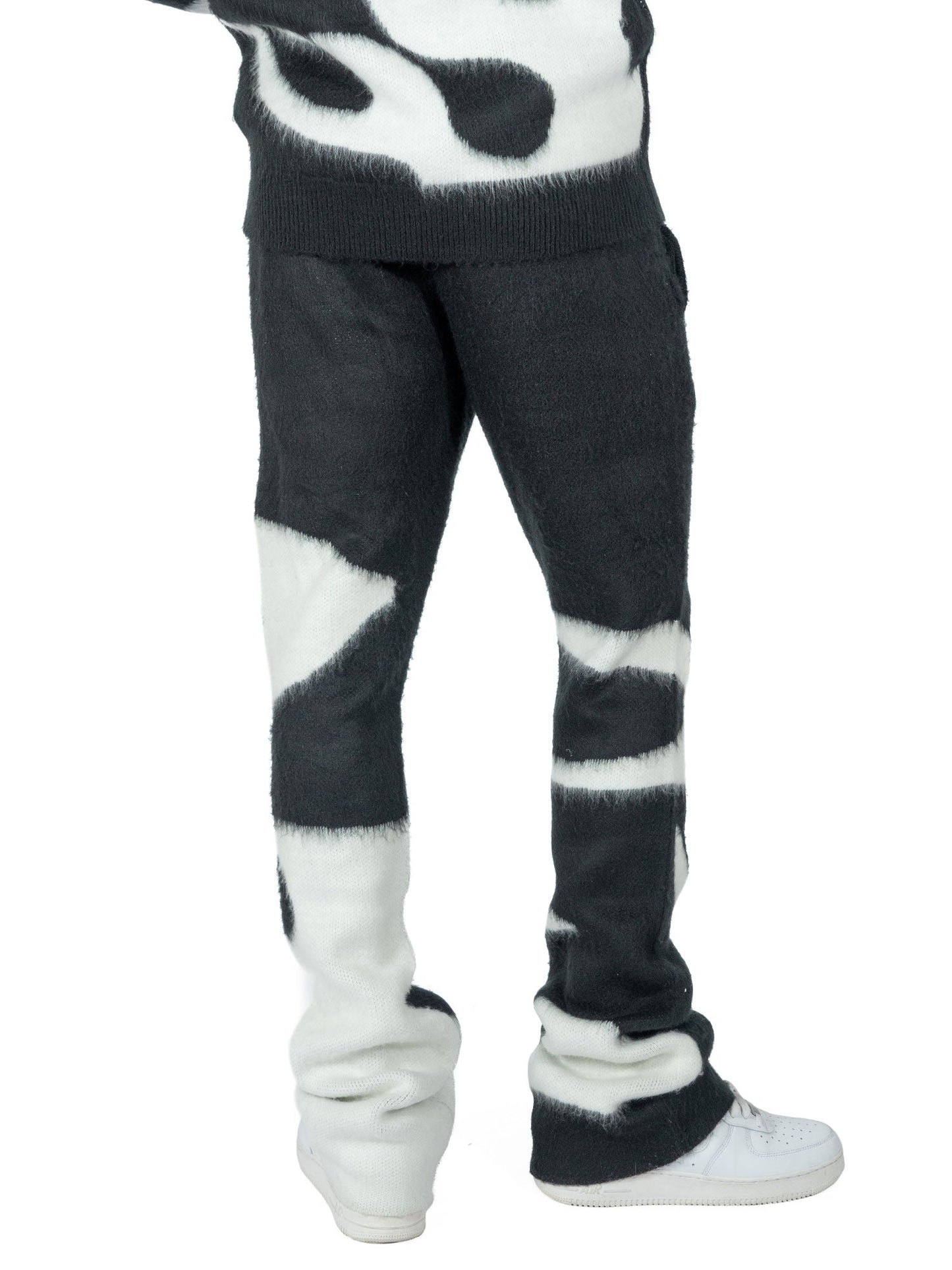 TEEK - F4440 Bando Brushed Knit Set - Black SET TEEK MJ