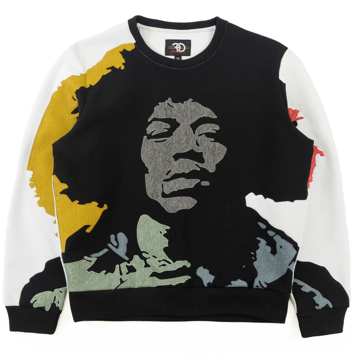 TEEK - F4789 Hendrix 2024 Crewneck Sweatshirt - White TOPS TEEK MJ S WHITE