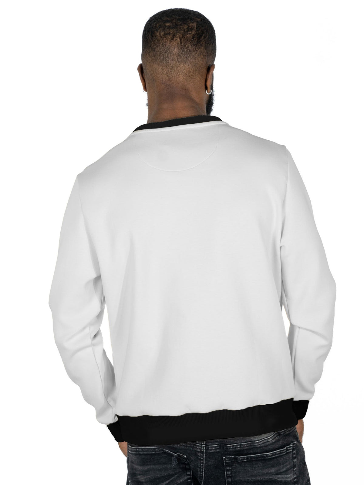 TEEK - F4789 Hendrix 2024 Crewneck Sweatshirt - White TOPS TEEK MJ