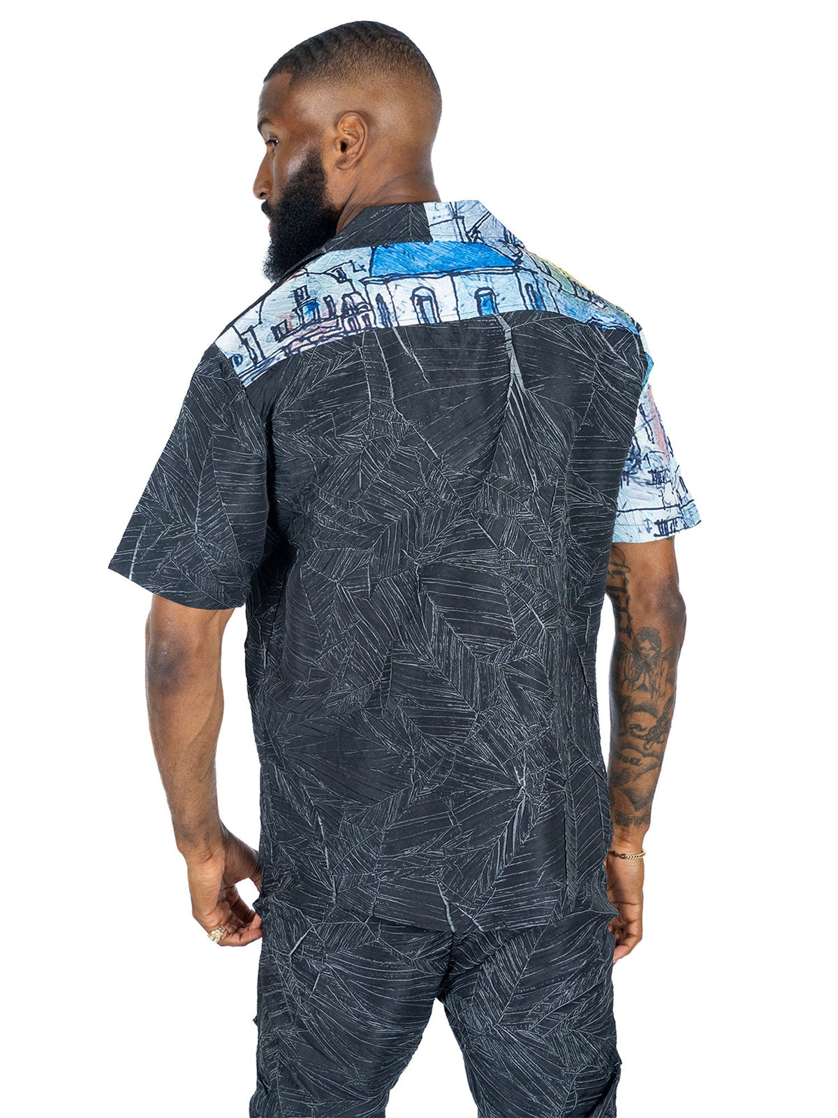 TEEK - F564 Monico Shirt - Black TOPS TEEK MJ