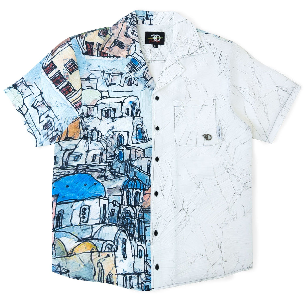 TEEK - F564 Monico Shirt - White TOPS TEEK MJ WHITE S