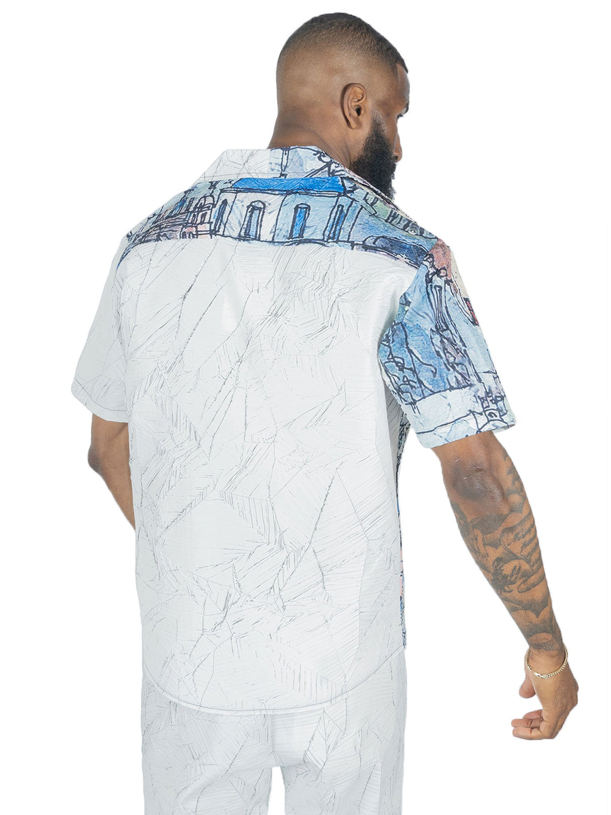 TEEK - F564 Monico Shirt - White TOPS TEEK MJ