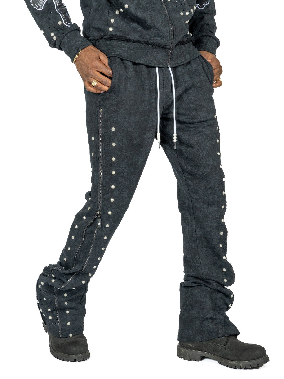 TEEK - F5710 Loyalty Zip-up Set - Black SET TEEK MJ