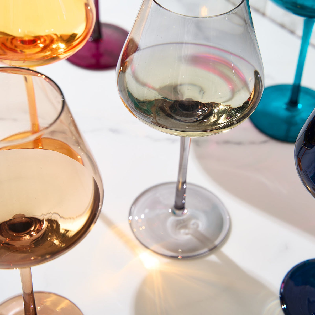 TEEK - Stagioni Stemmed Wine Glassware Set | Autumn HOME DECOR TEEK KS