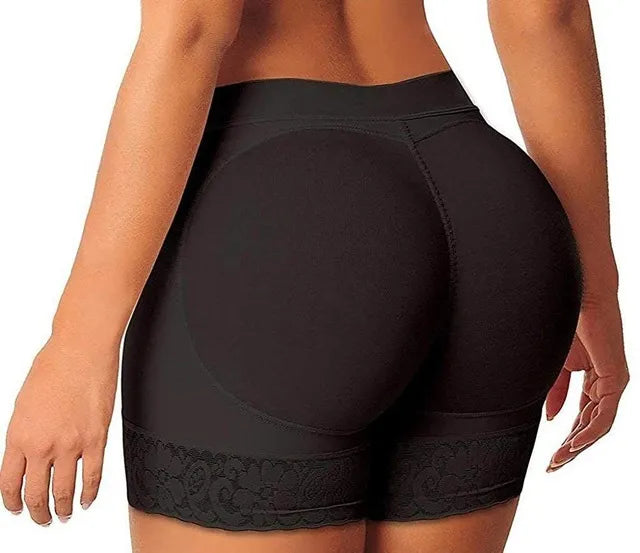 TEEK - Lifted Padded Buttock Body Shaper Underwear UNDERWEAR theteekdotcom Black S