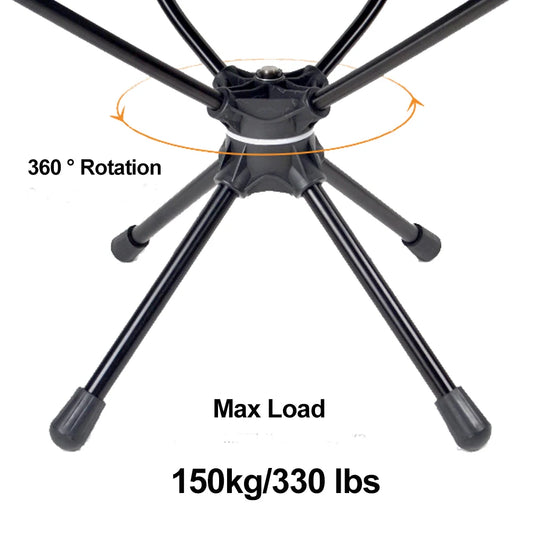 TEEK - Swivel Detachable Camping Folding Chair HOME DECOR theteekdotcom