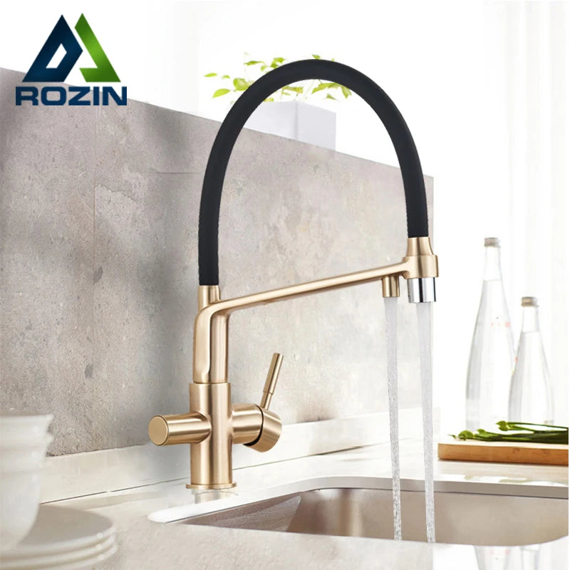 TEEK - Pull Down Purification Filter 360 Swivel Kitchen Faucet HOME DECOR theteekdotcom