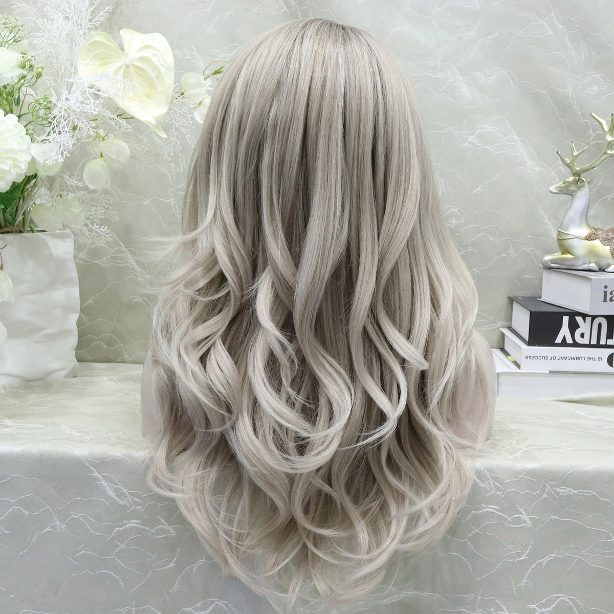 TEEK - Long Wig Highlight Honey Blond Lace Front Wig HAIR theteekdotcom N9-C128 26 Inches