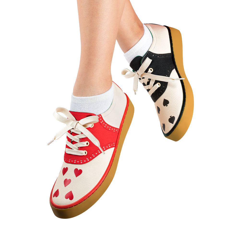 TEEK - Hearts Casual Sneakers | Fits Small SHOES TEEK HCD