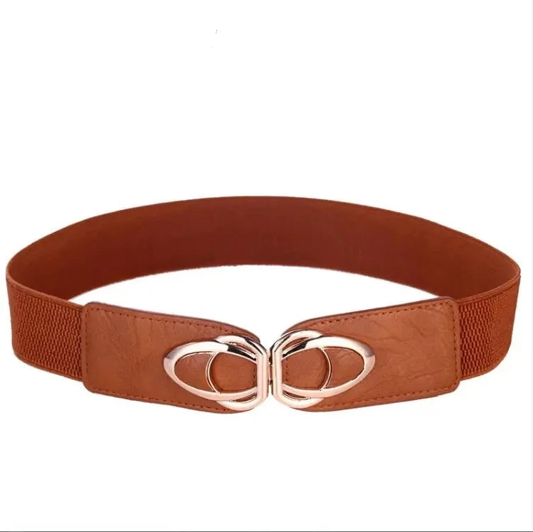 TEEK - Elastic Essentail Belt BELT theteekdotcom YF4.0-brown 65cm(68cm to 100cm)
