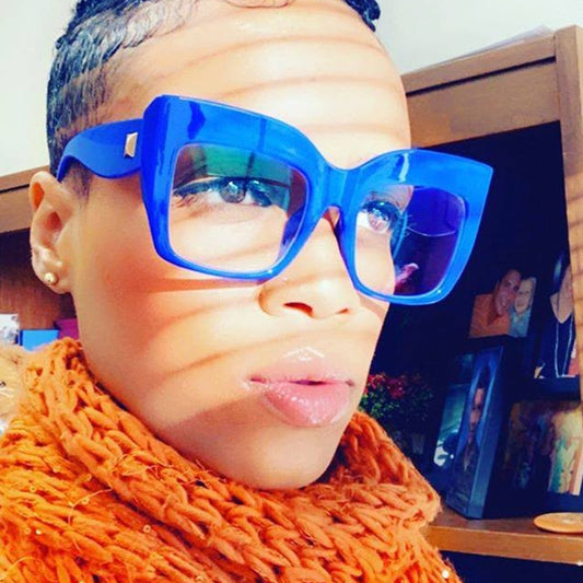 TEEK - Square Oversized Obvious Eyeglasses EYEGLASSES theteekdotcom