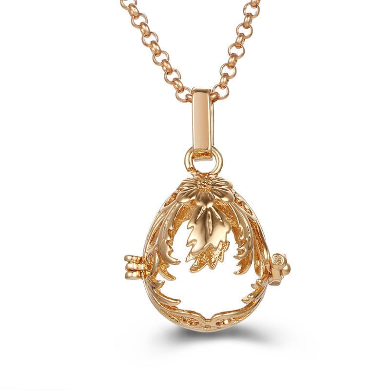 TEEK - Chime Angel Ball Locket Necklaces JEWELRY theteekdotcom 1Pcs 41