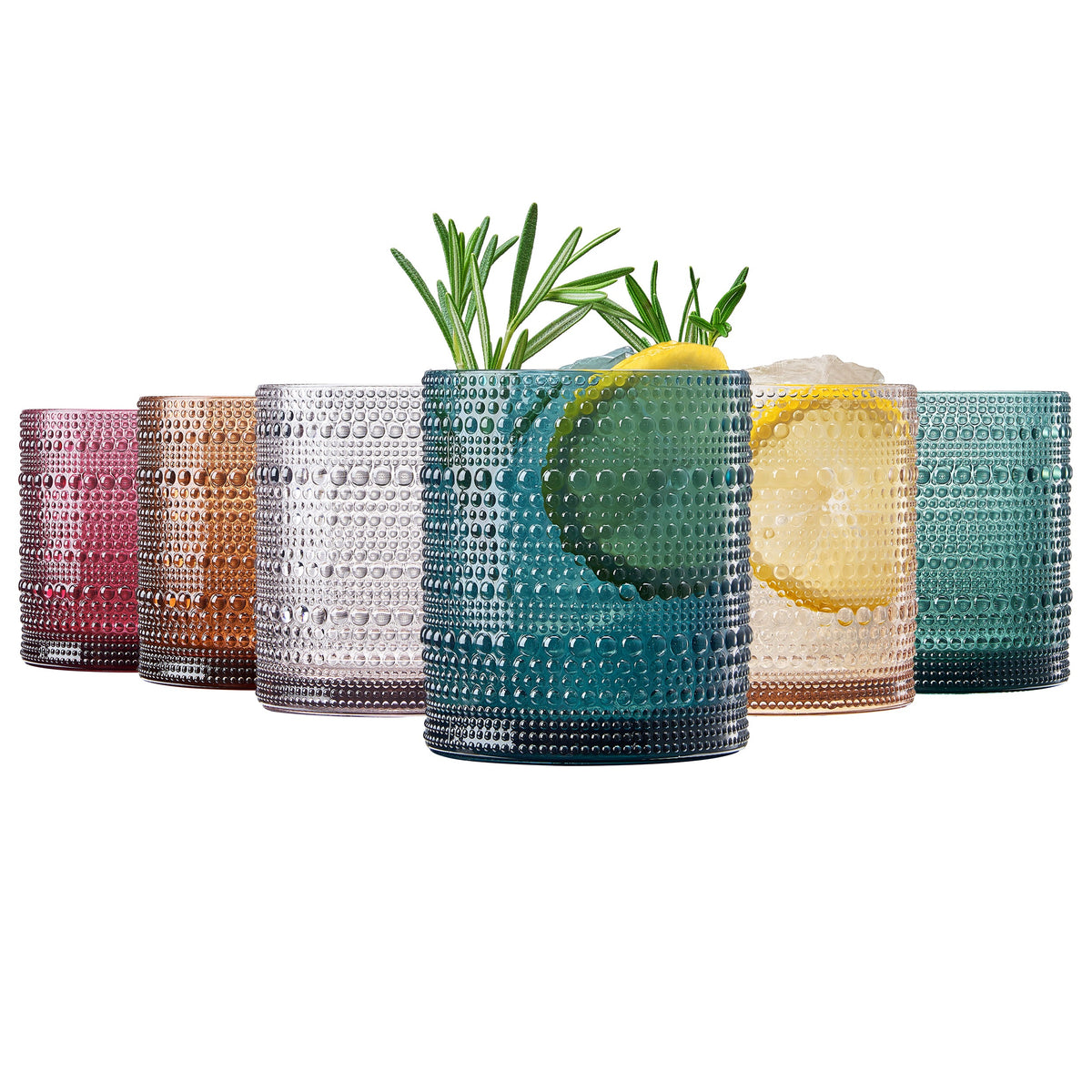 TEEK - Eze Acrylic Lowball Hobnail Glassware Set HOME DECOR TEEK KS