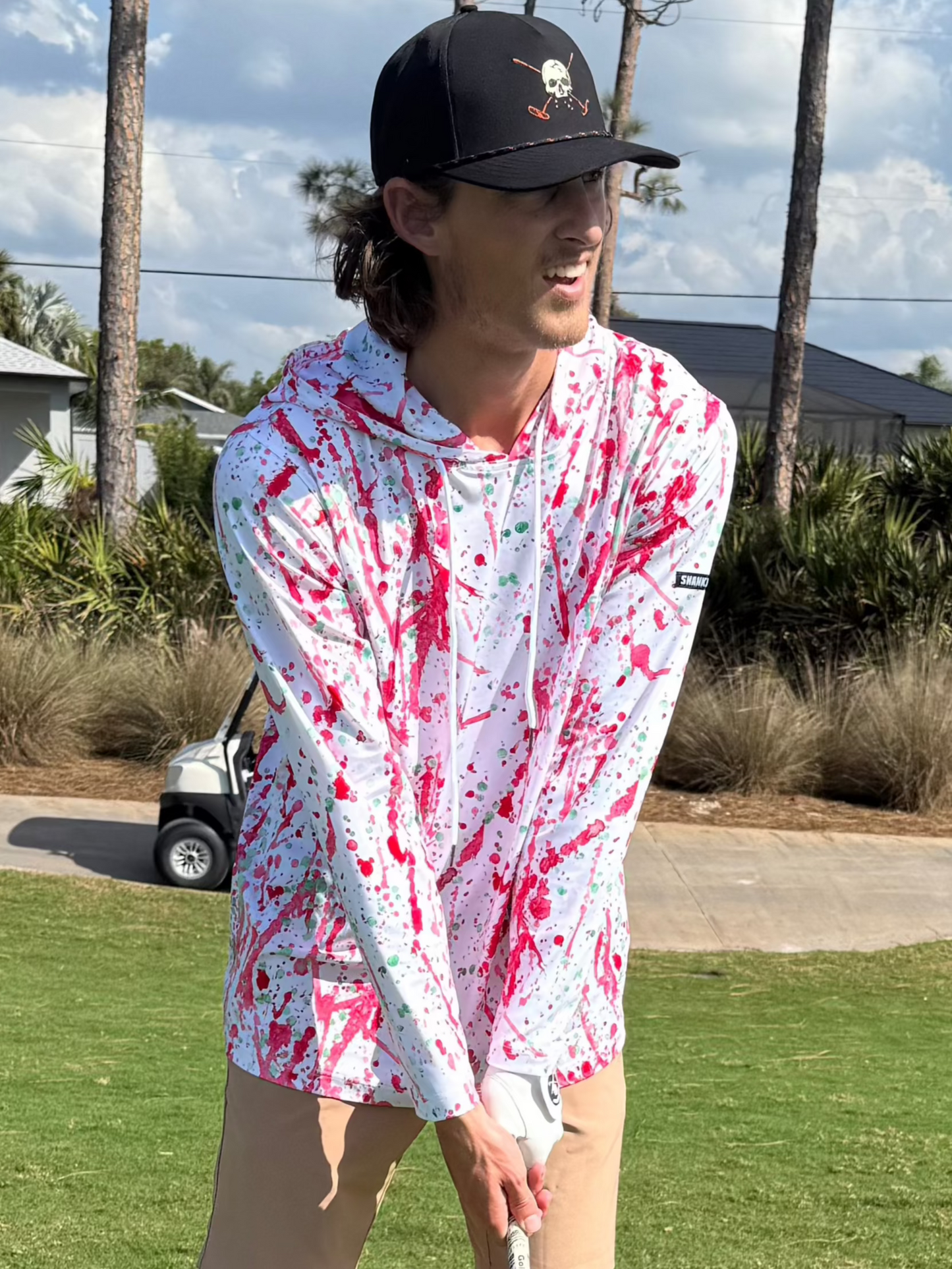 TEEK - Black Skull and Crossbones 2.0 Golf Hat HAT TEEK SIG