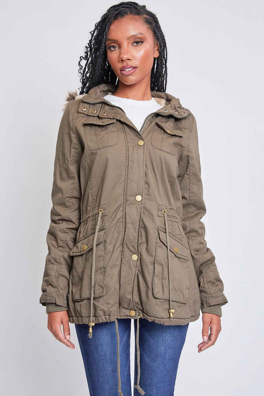TEEK - Womenss Utility Jacket with Removable Hood JACKET TEEK YMJ
