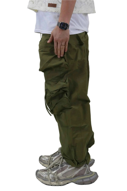 TEEK - VONT FINE TWILL NYLON BAGGY FIT CARGO PANTS PANTS TEEK LTK