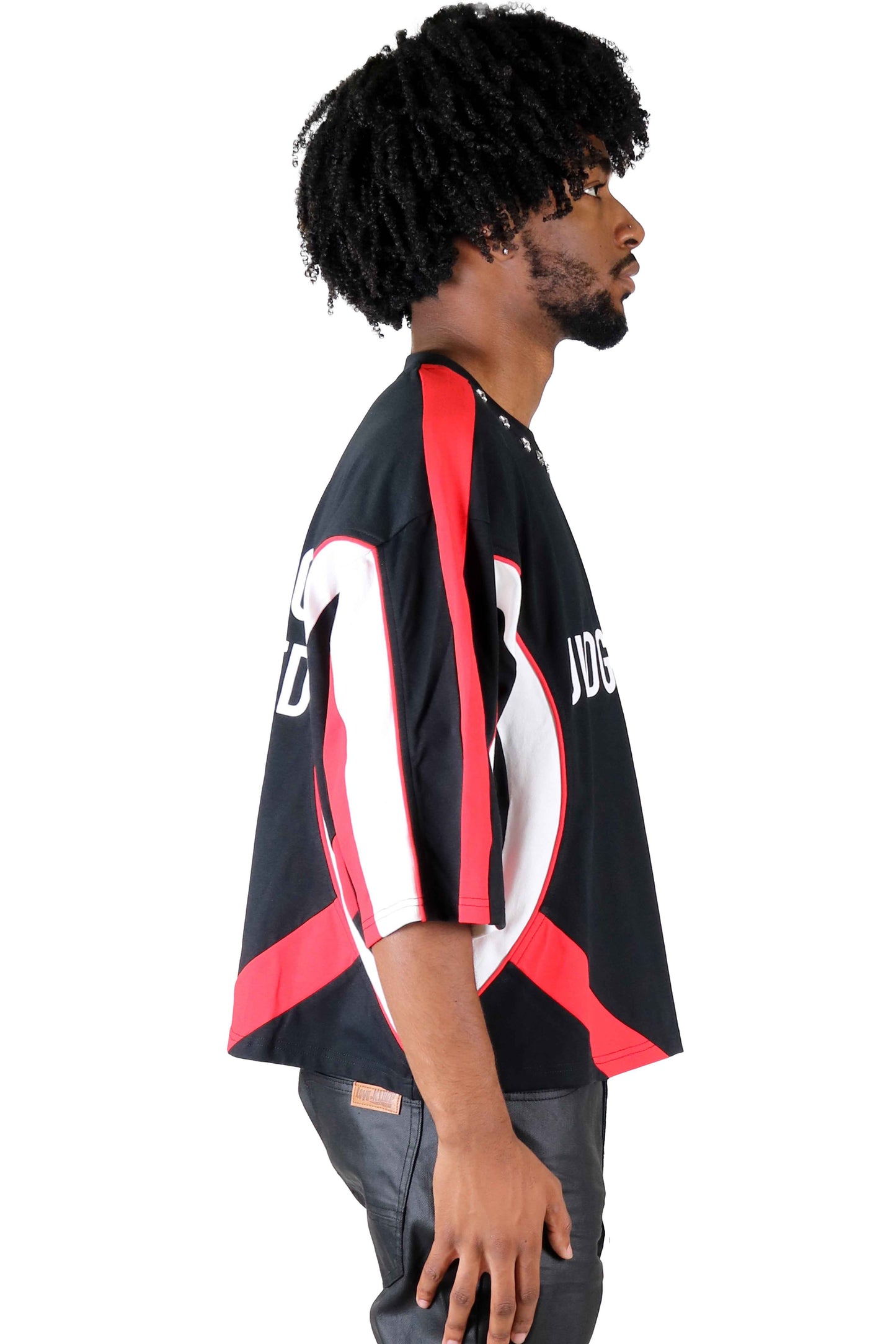 TEEK - LARITA S/N Jersey 3/4 Sleeve Crop Top Tee TOPS TEEK LTK