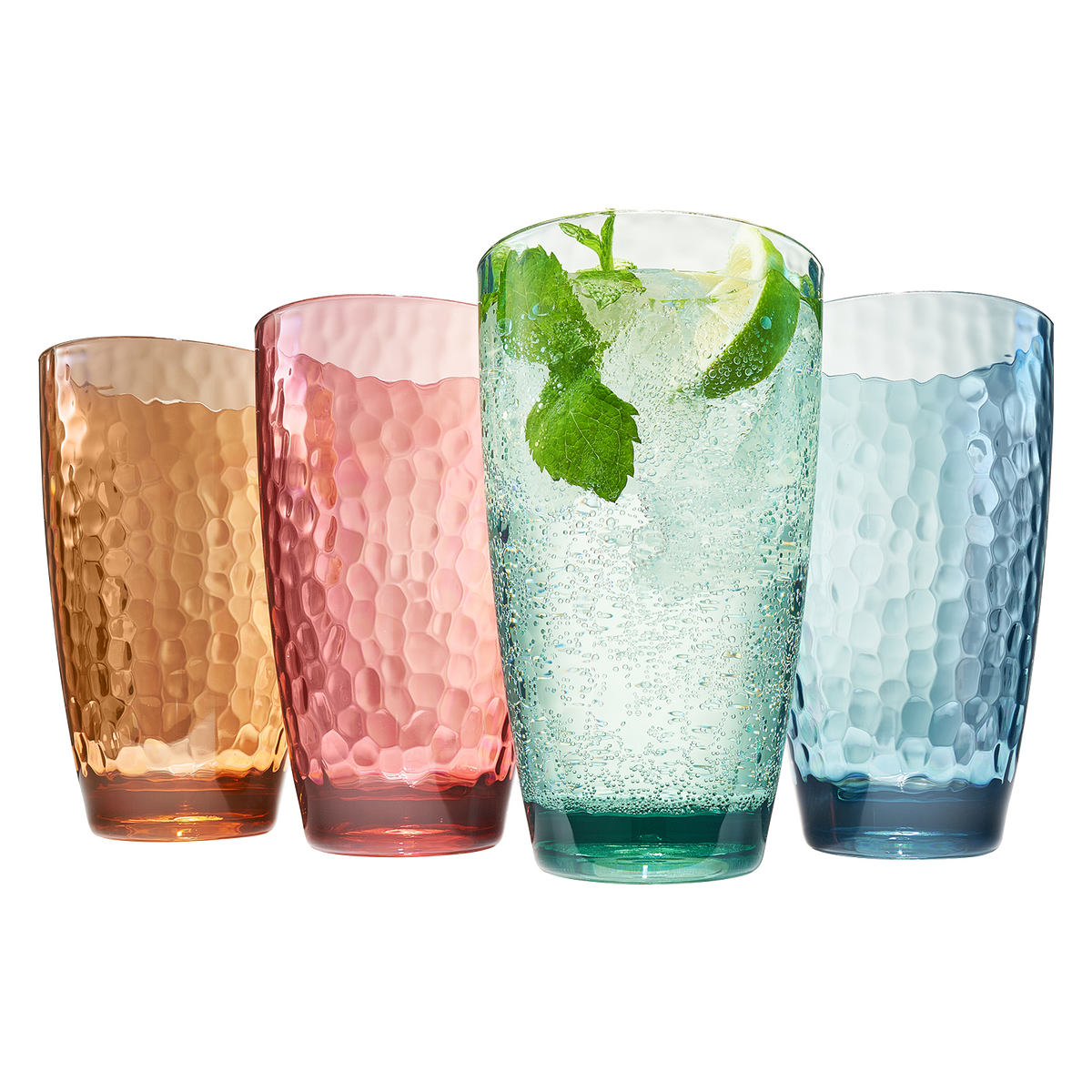 TEEK - Eze Acrylic Highball Glassware Set HOME DECOR TEEK KS