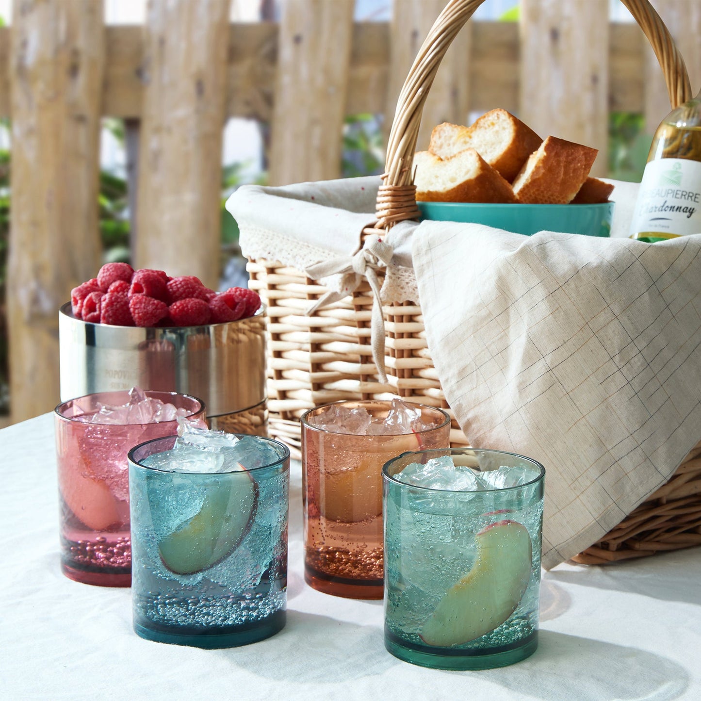 TEEK - Eze Acrylic Lowball Whiskey Glassware Set HOME DECOR TEEK KS