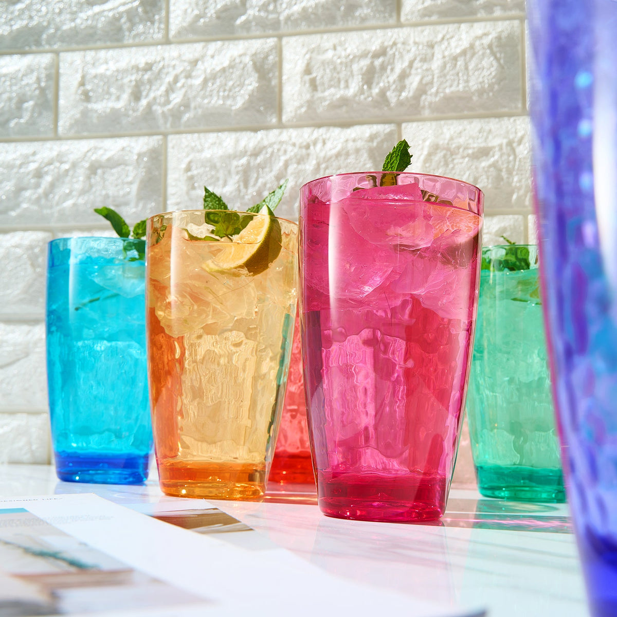 TEEK - Madrid Acrylic Highball Glassware Set HOME DECOR TEEK KS