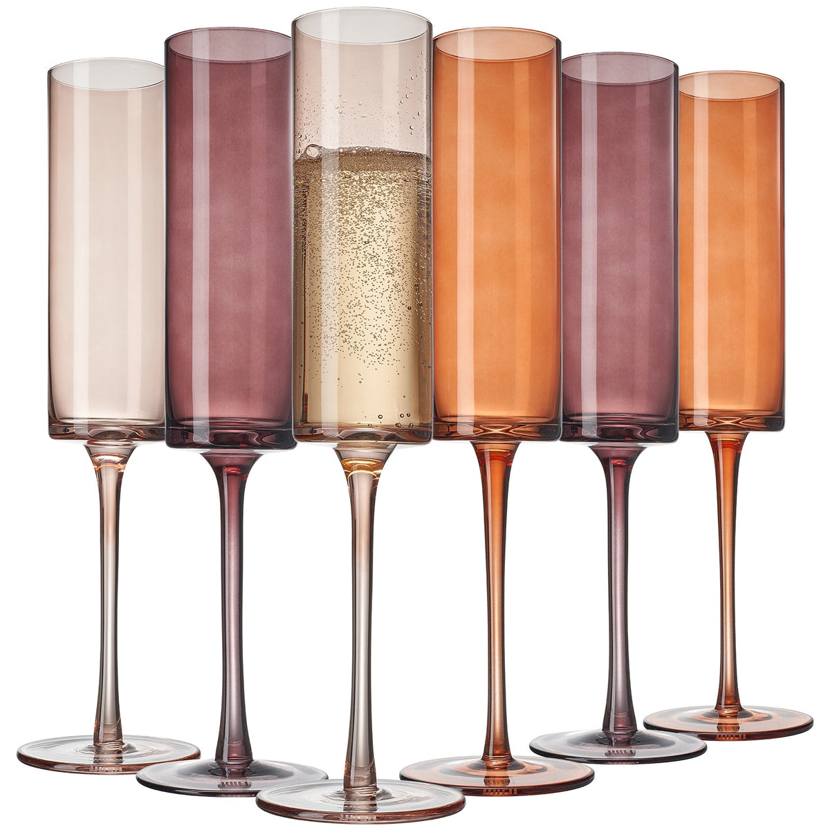 TEEK - Fortuna Champagne Flute Glassware Set HOME DECOR TEEK KS