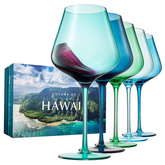 TEEK - Stagioni Stemmed Wine Glassware Hawaii Set HOME DECOR TEEK KS