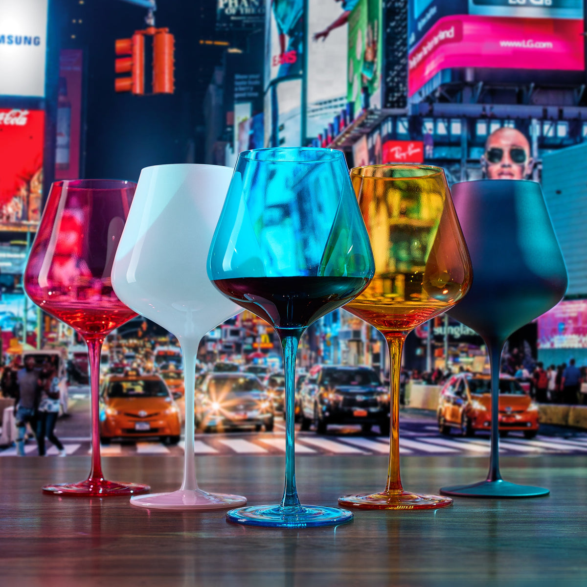 TEEK - Stagioni Stemmed Wine Glassware NYC Set HOME DECOR TEEK KS