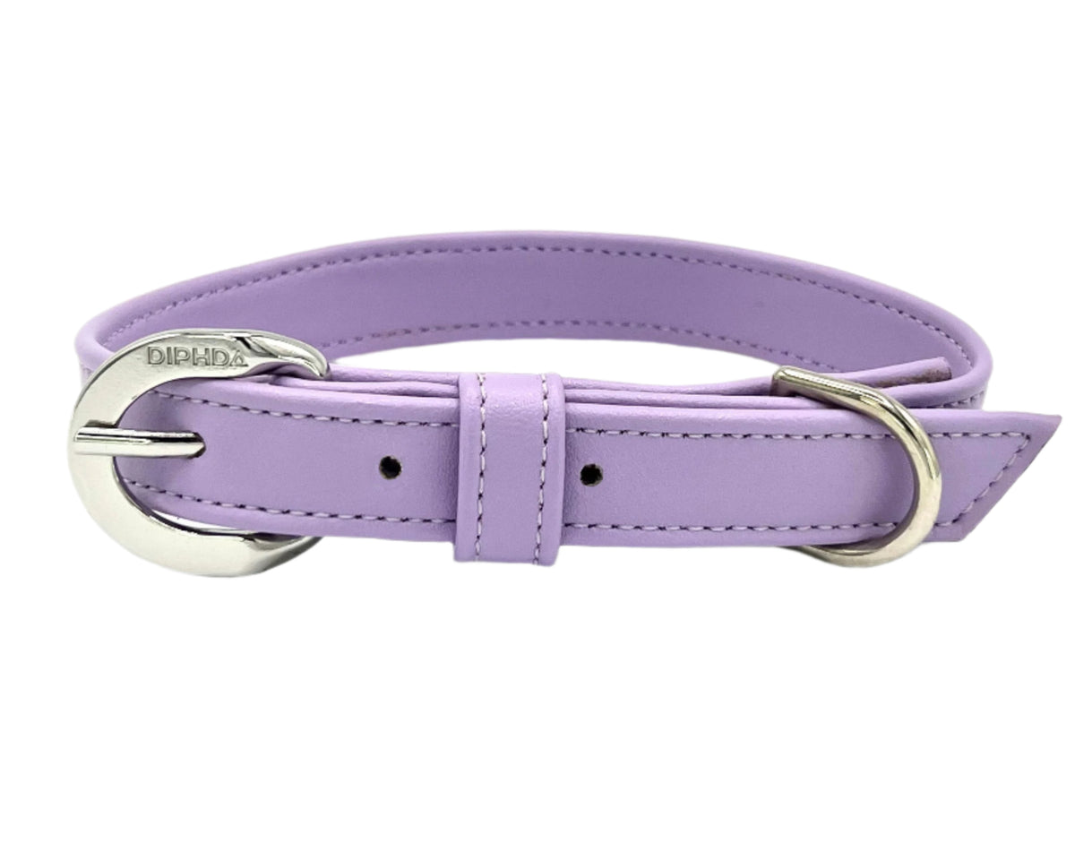 TEEK - Lavender Cactus Collar PET SUPPLIES TEEK DIP S Silver Color