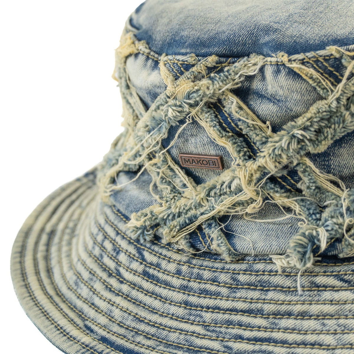 TEEK - Hat | M016 Rinaldi Denim Bucket Hat - Dirt HAT TEEK MJ