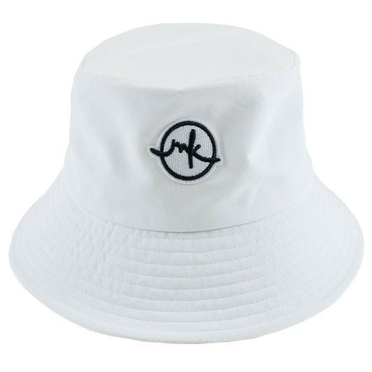 TEEK - M033 Colton Nylon Bucket Hat - White HAT TEEK MJ S/M WHITE