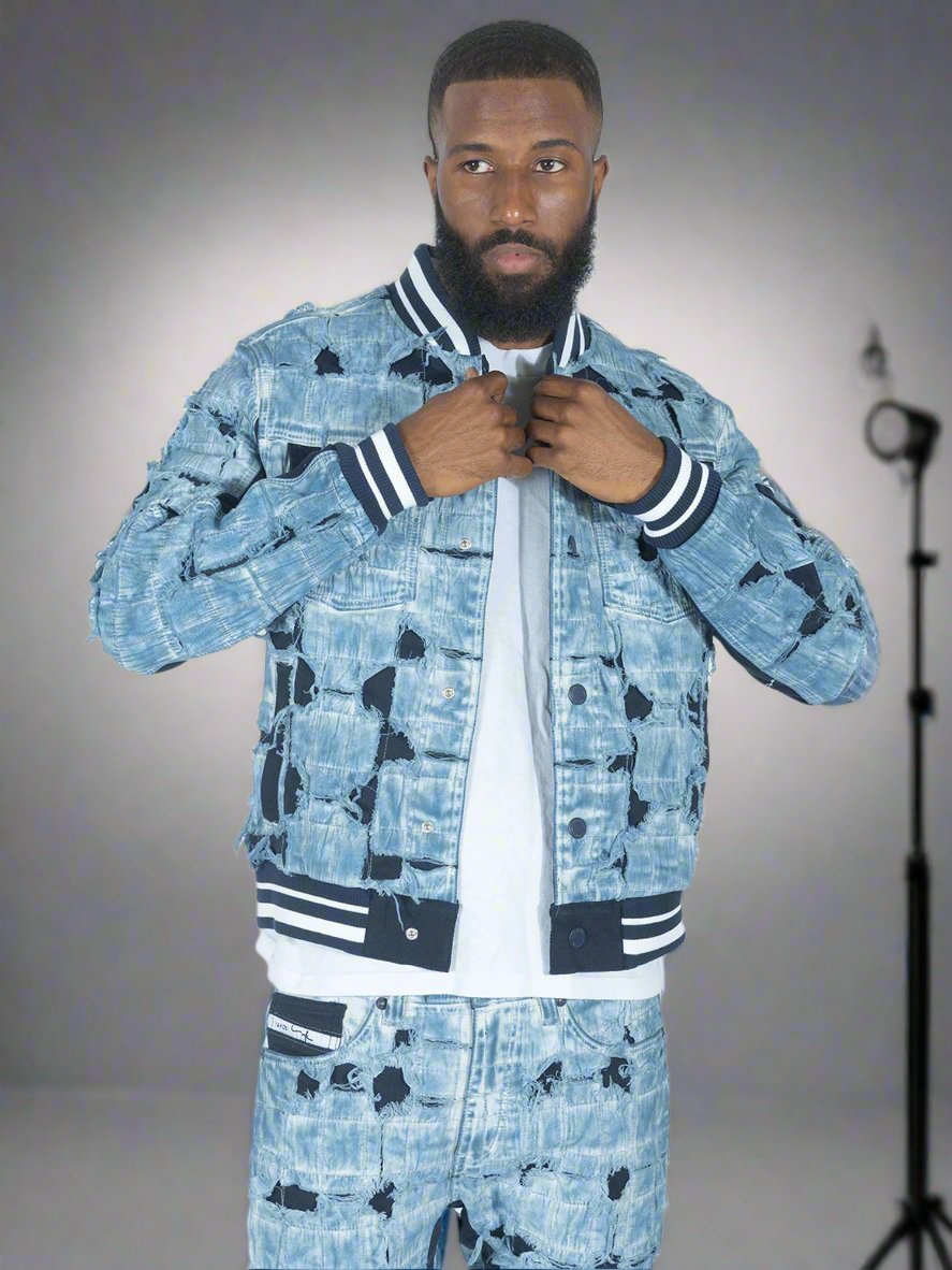 TEEK - M1022 Positano Jacket - Blue JACKET TEEK MJ