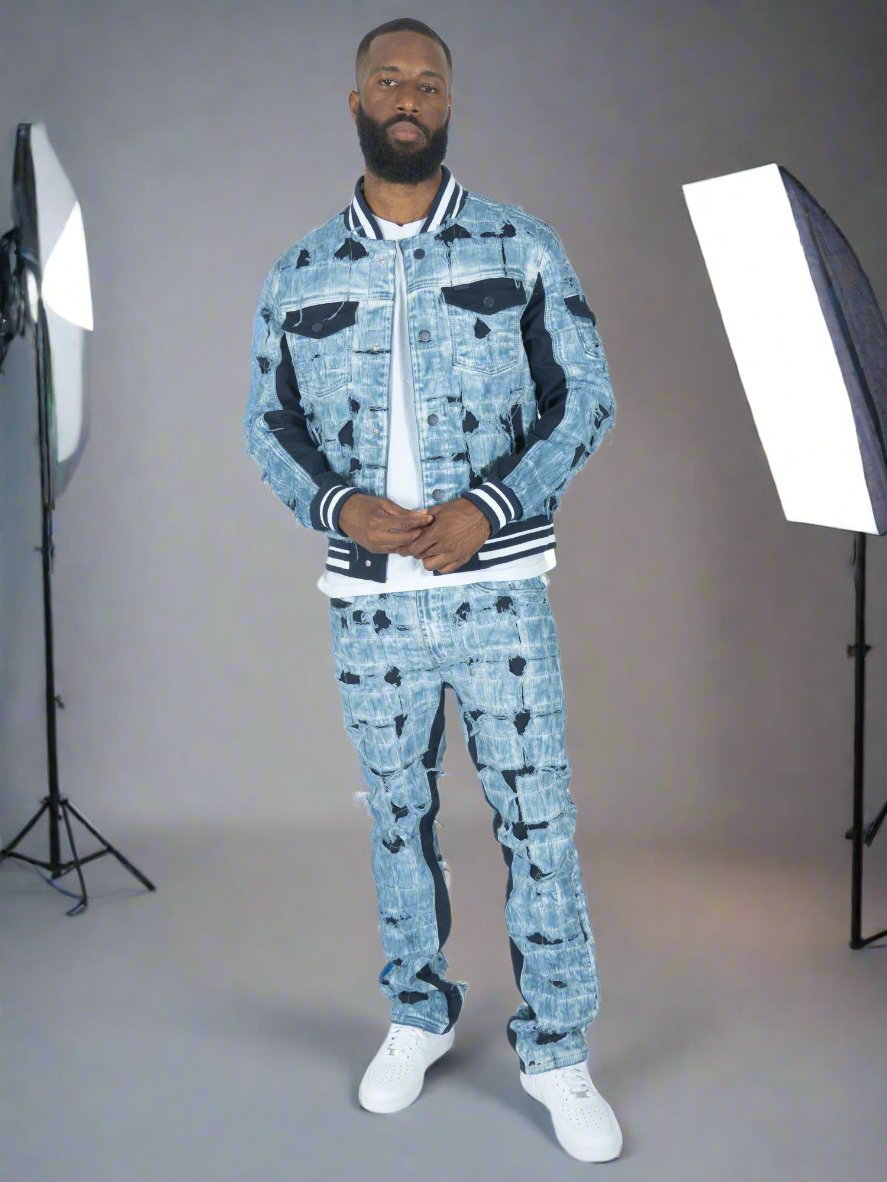 TEEK - M1022 Positano Jacket - Blue JACKET TEEK MJ