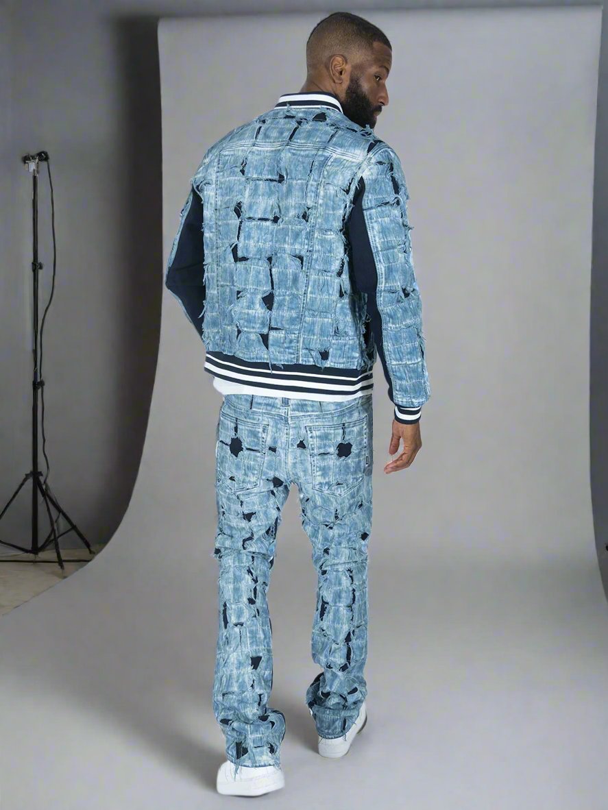 TEEK - M1022 Positano Jacket - Blue JACKET TEEK MJ
