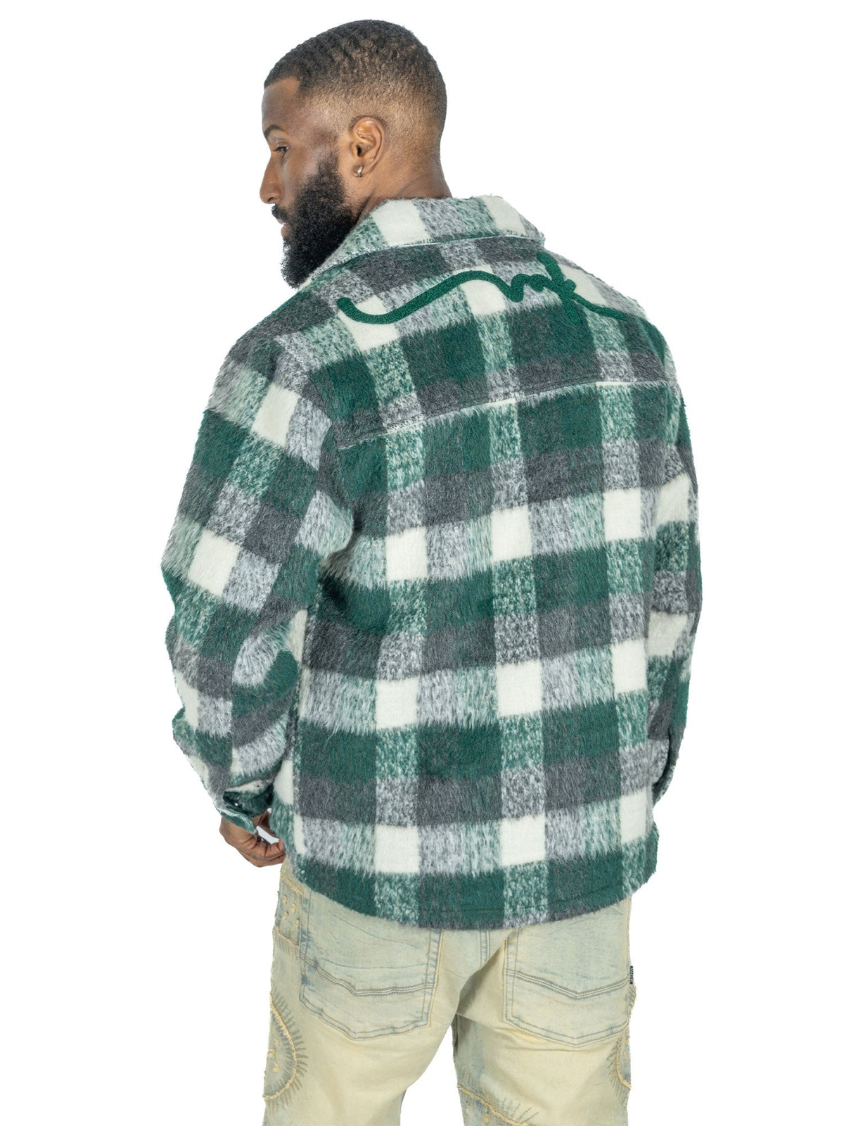 TEEK - M1048 Gabana 24' Shacket - Green TOPS TEEK MJ