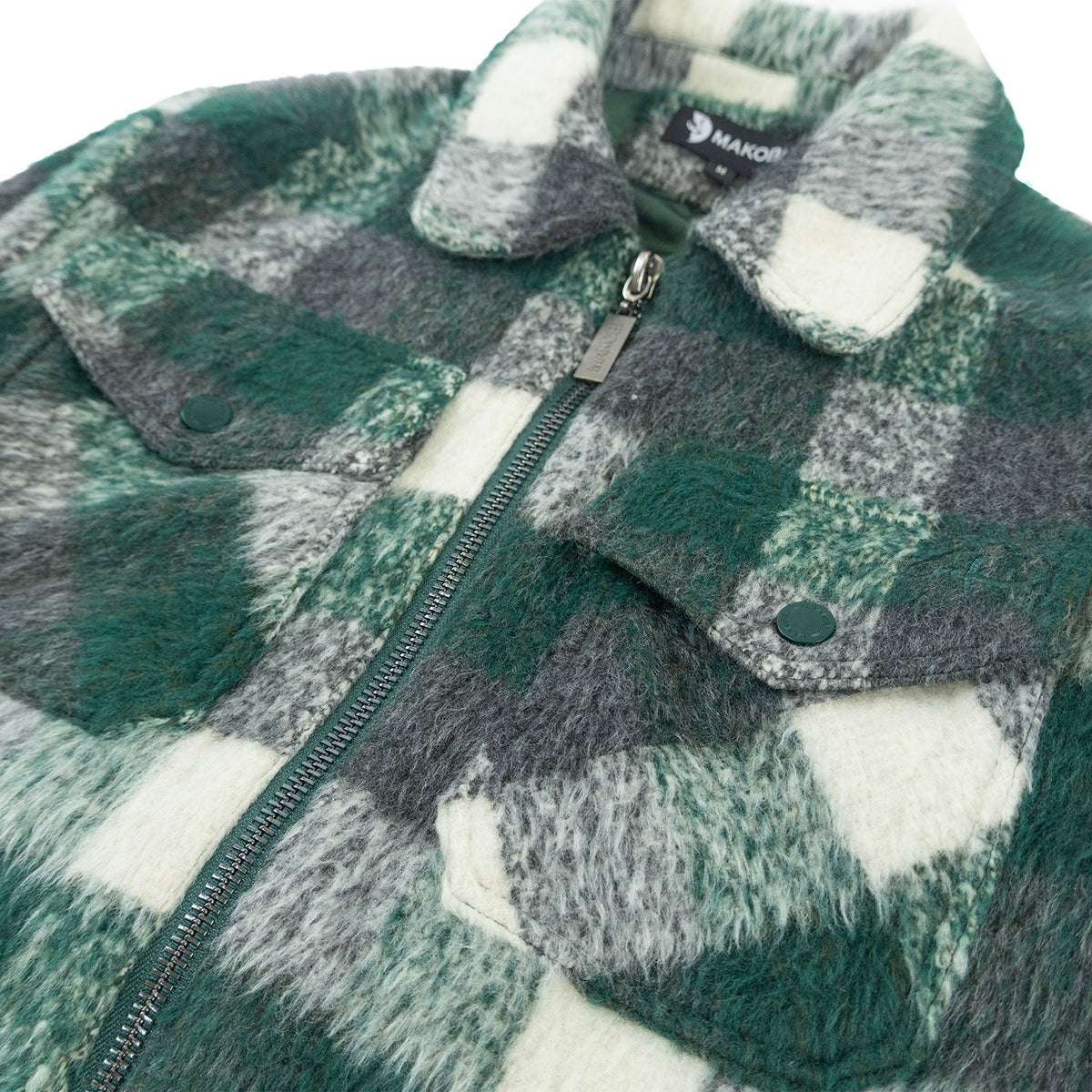 TEEK - M1048 Gabana 24' Shacket - Green TOPS TEEK MJ