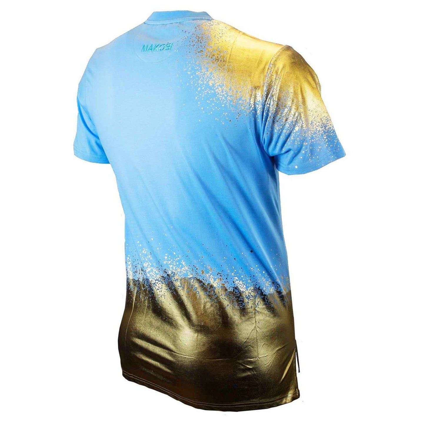 M148 Makobi Trapman Tee - Blue T-shirt Makobi Jeans USA