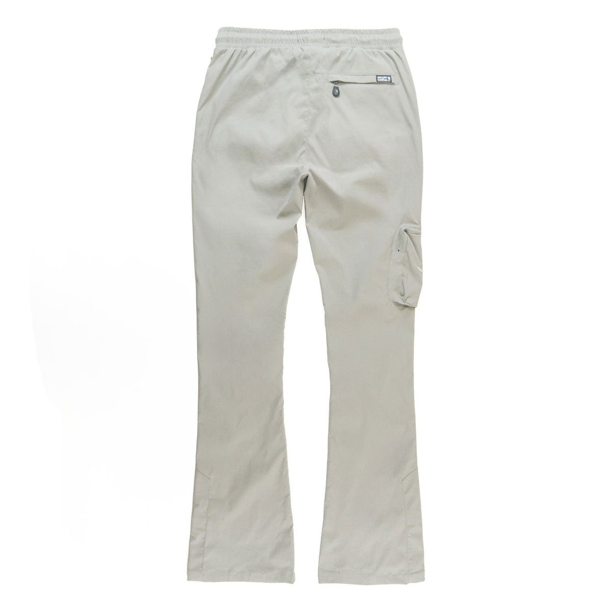 TEEK - M1625 Sartoni Nylon Stacked Pants - Gray PANTS TEEK MJ