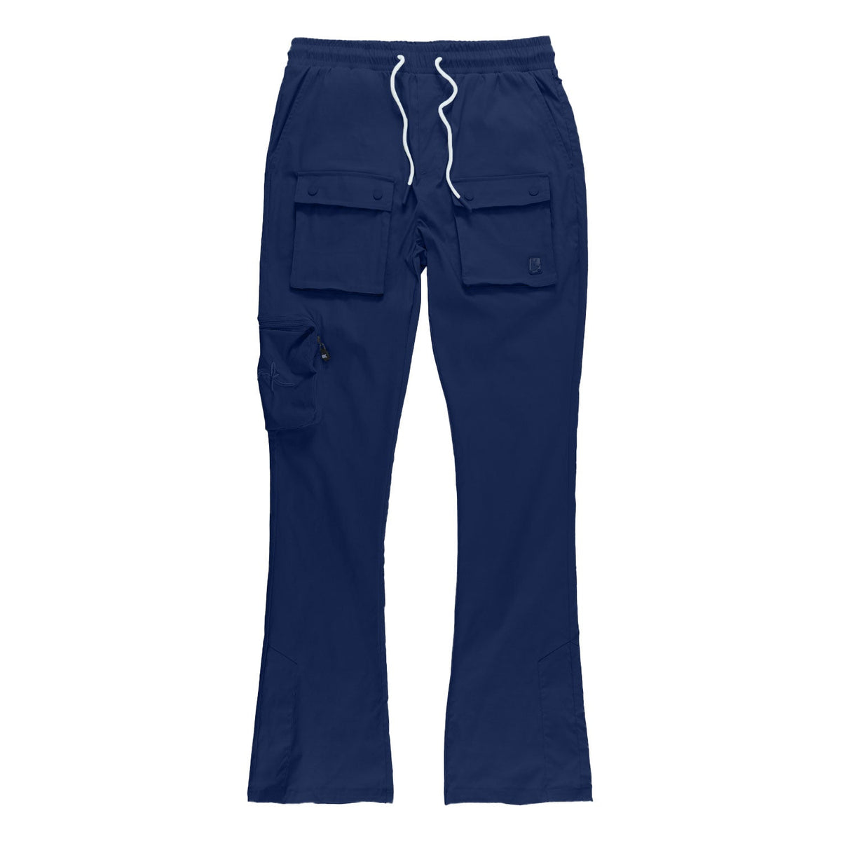 TEEK - M1625 Sartoni Nylon Stacked Pants - Navy PANTS TEEK MJ S NAVY