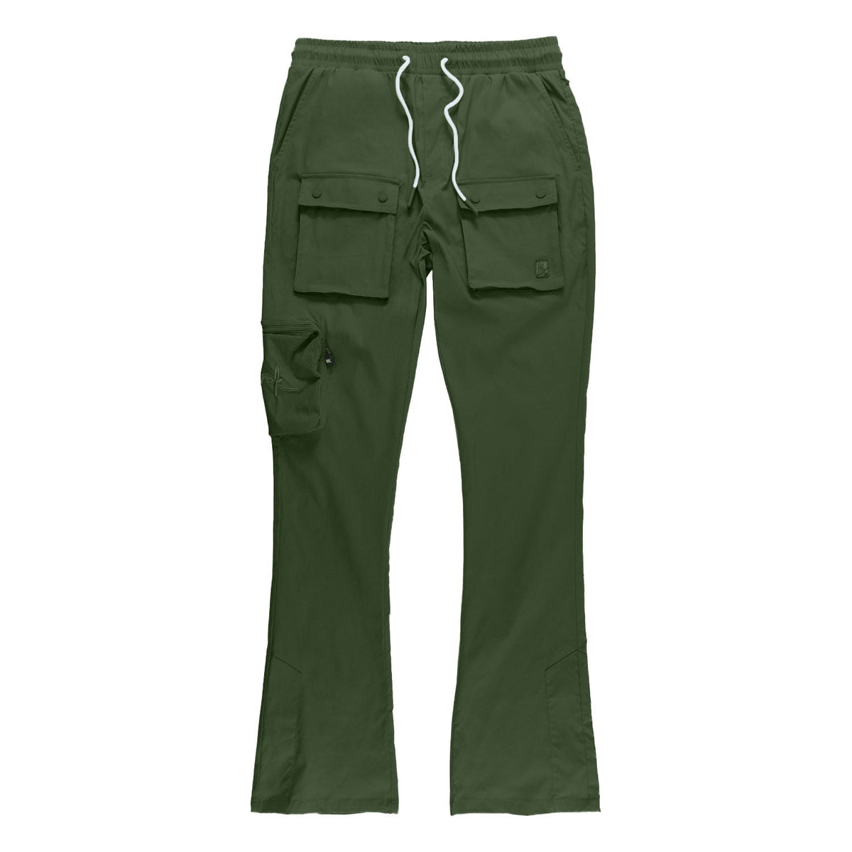 TEEK - M1625 Sartoni Nylon Stacked Pants - Dark Olive PANTS TEEK MJ S DARK OLIVE