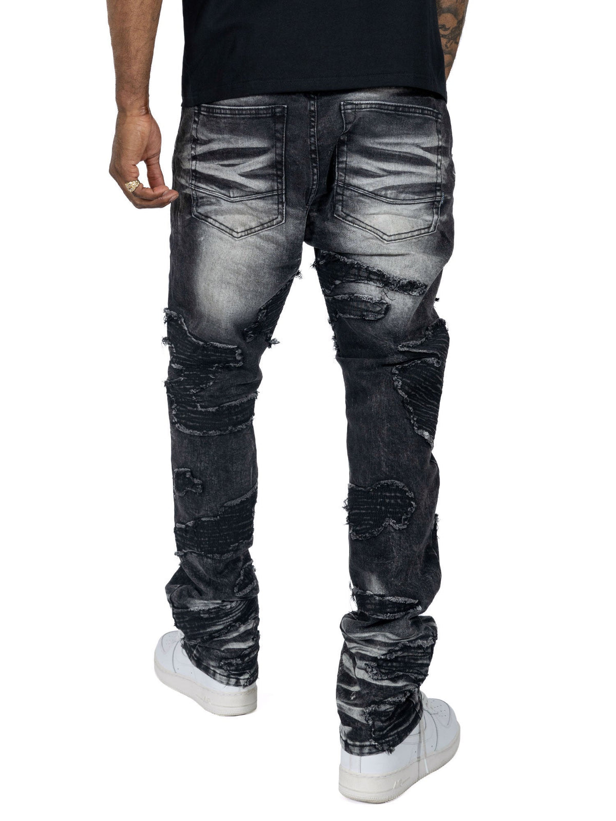 TEEK - M1781 Prato Jeans - Black Wash PANTS TEEK MJ
