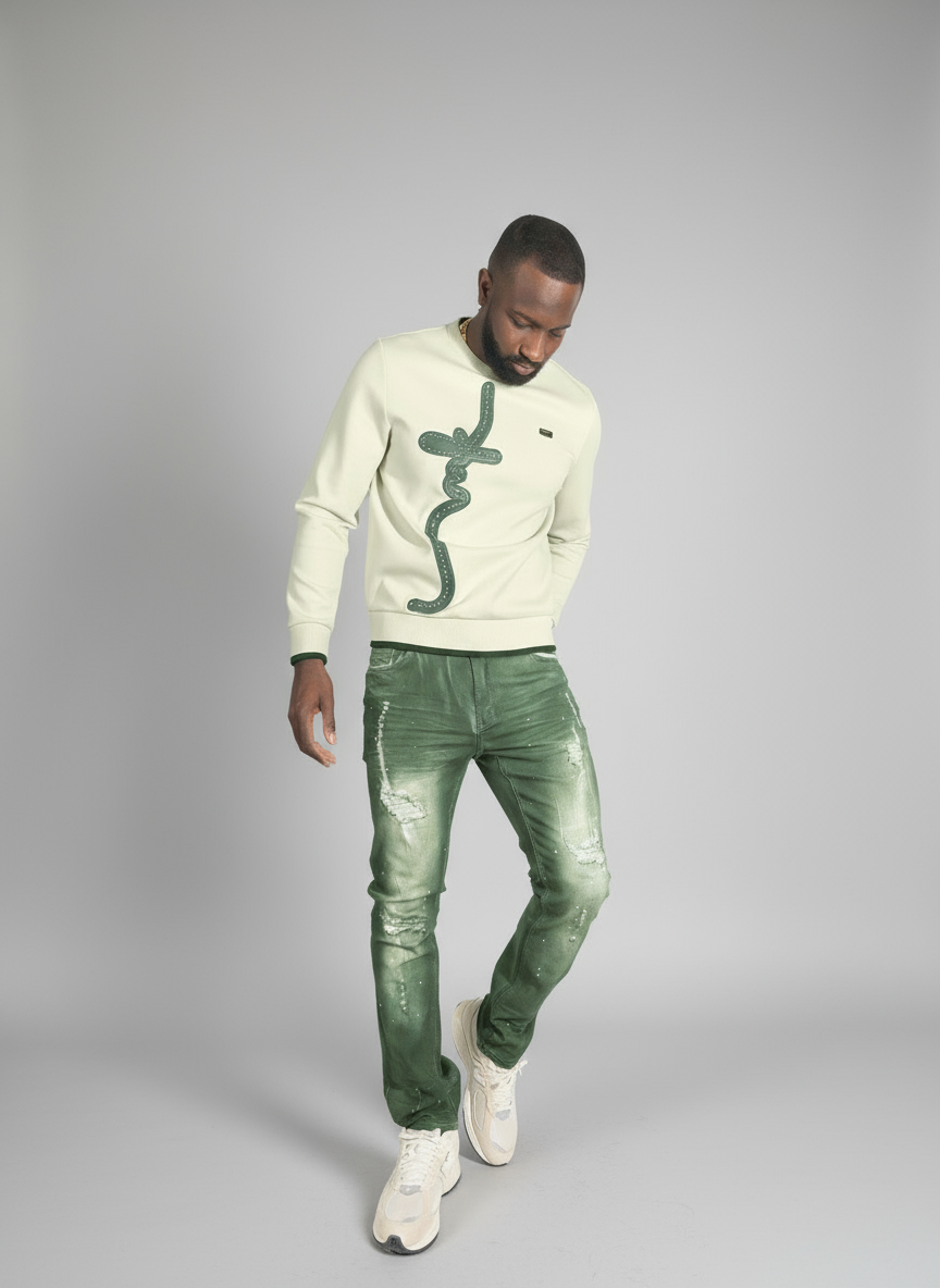 Jeans | M1918 Lorenzino Pants - Olive Jeans Makobi Jeans USA