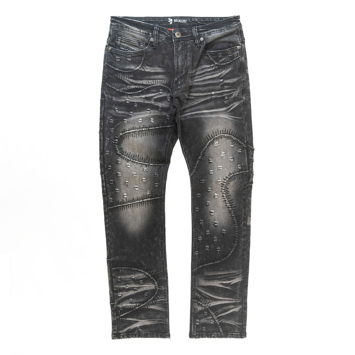 TEEK - Jeans | M1935 Esposito Pants - Black JEANS TEEK MJ 30/32 Black wash